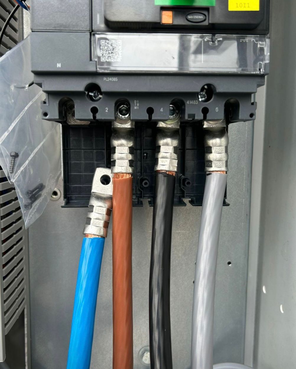 Kabelanschluss im Detail